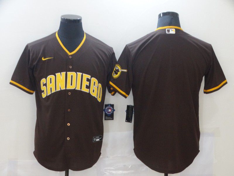 Men San Diego Padres Blank brown Game Nike MLB Jerseys->philadelphia phillies->MLB Jersey